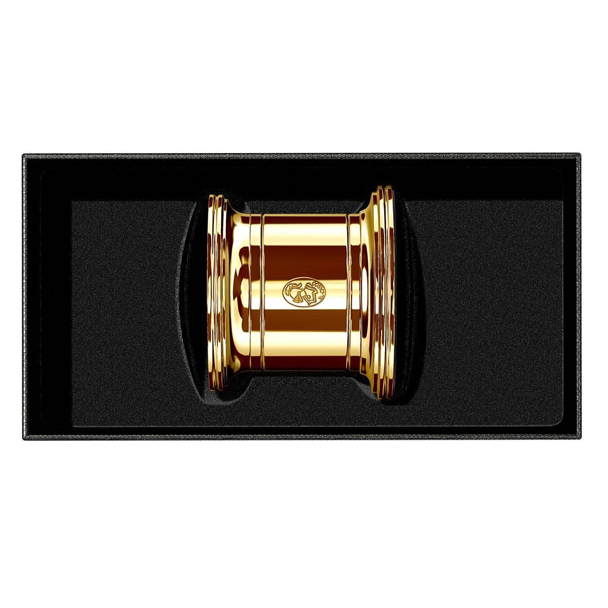 El Casco, Klammerspender, 23 Karat vergoldet, mag.-4