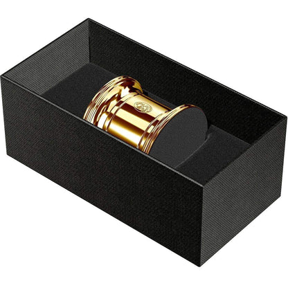 El Casco, Klammerspender, 23 Karat vergoldet, mag.-5