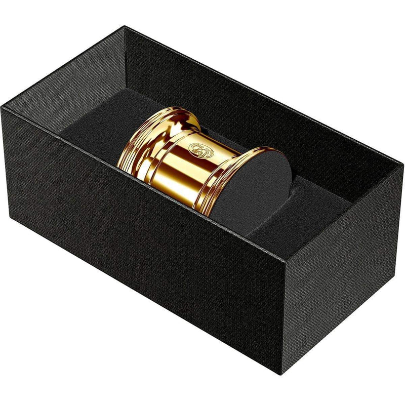 El Casco, Klammerspender, 23 Karat vergoldet, mag.-5