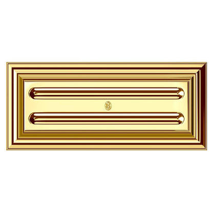 El Casco, Schreibgeräteschale, 23 Karat vergoldet-3