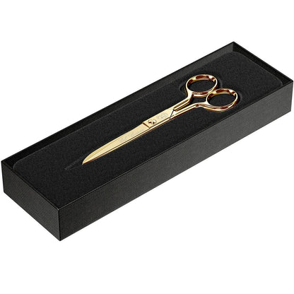 El Casco, Schere, 15 cm, 23 Karat vergoldet-9