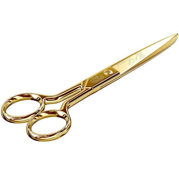 El Casco, Schere 23 Karat, 15 cm, gold