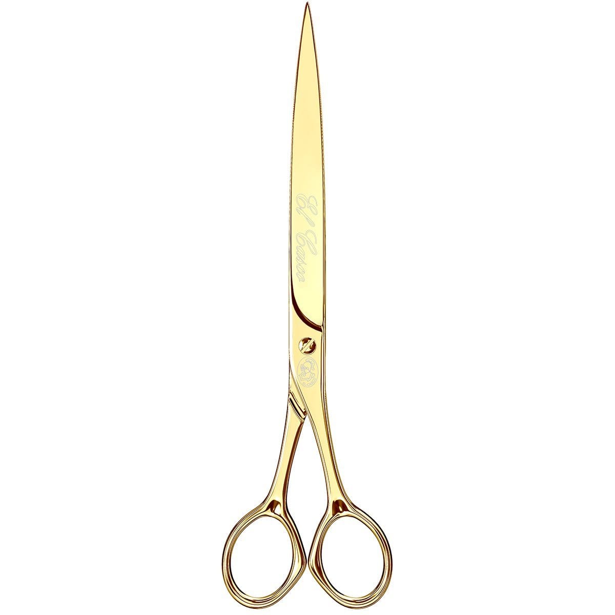 El Casco, Schere, 23 cm, 23 Karat vergoldet-1