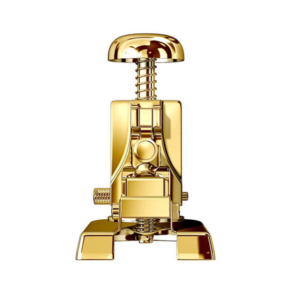 El Casco, Tischhefter, 23 Karat vergoldet, klein-8