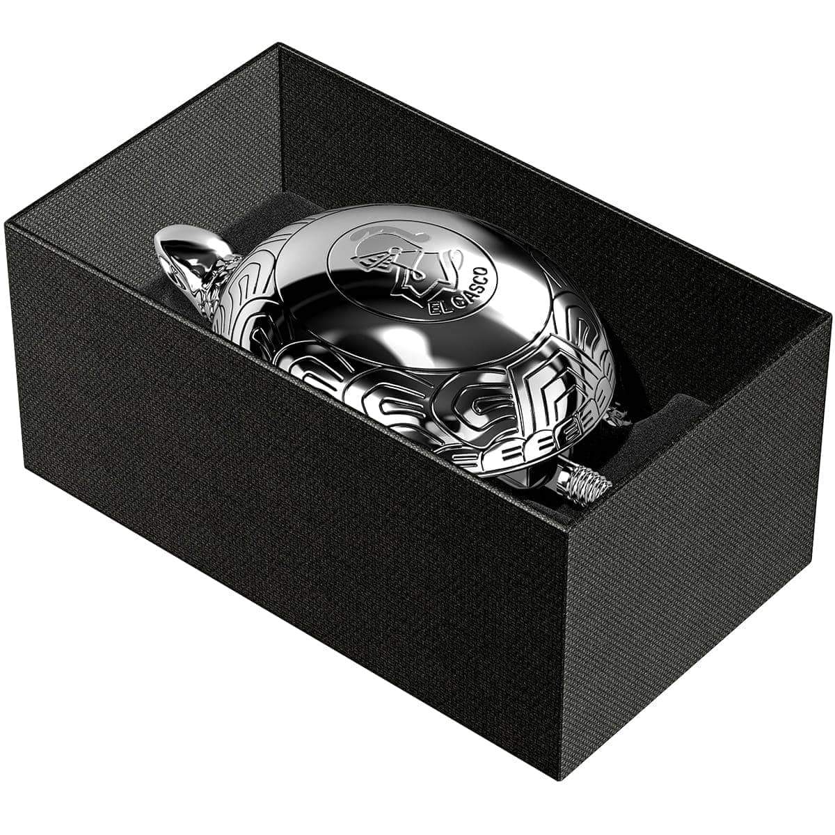 El Casco, Schildkröte, Tischglocke, Edelchrom-9