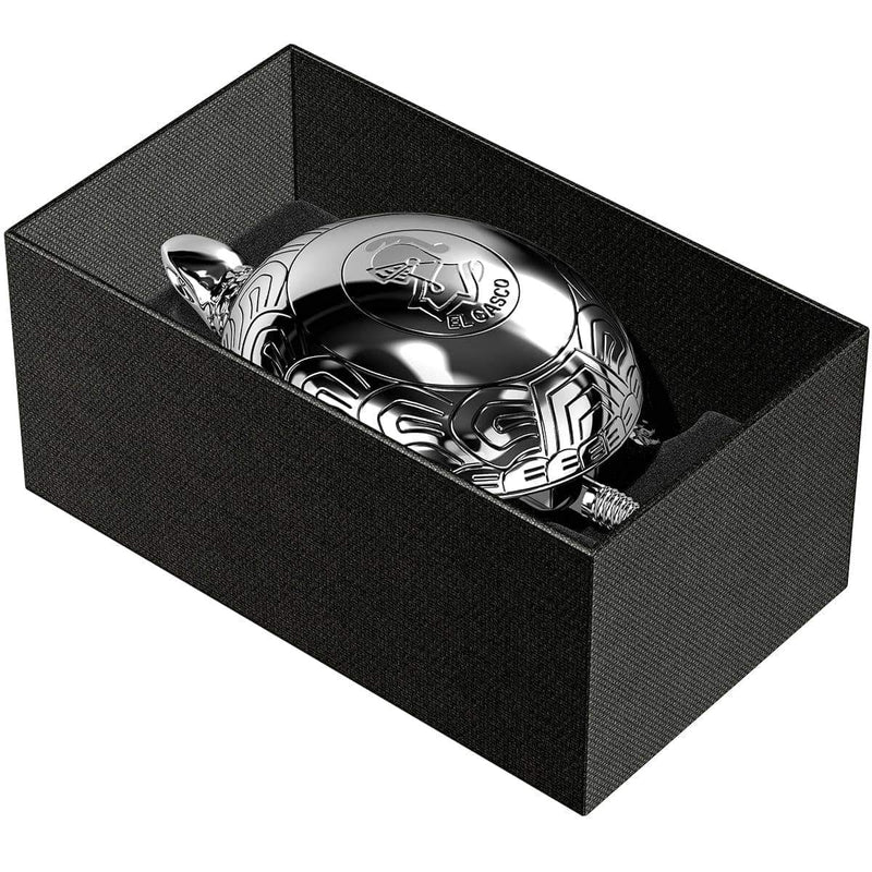El Casco, Schildkröte, Tischglocke, Edelchrom-9