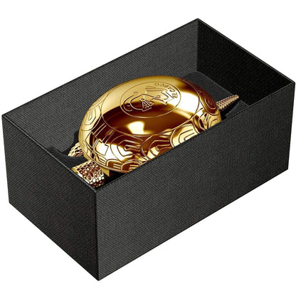 El Casco, Schildkröte, Tischglocke, 23 Karat vergoldet-10