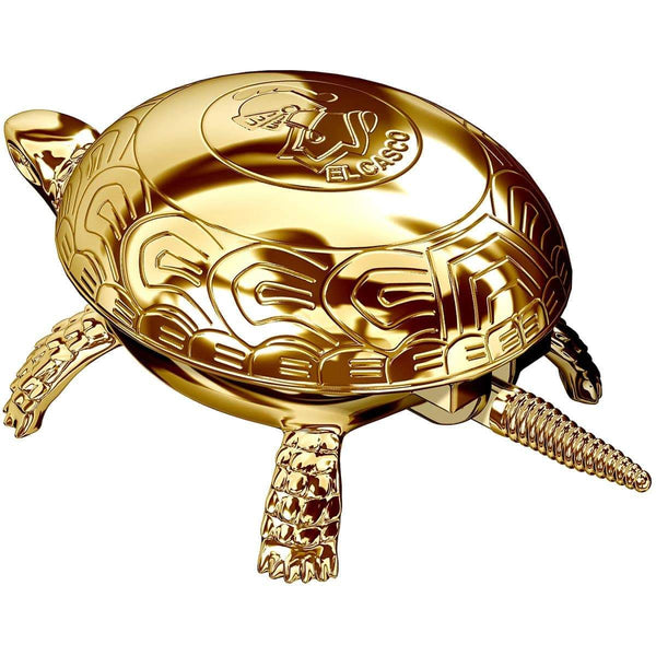 El Casco, desk bell, 23 carat, gold