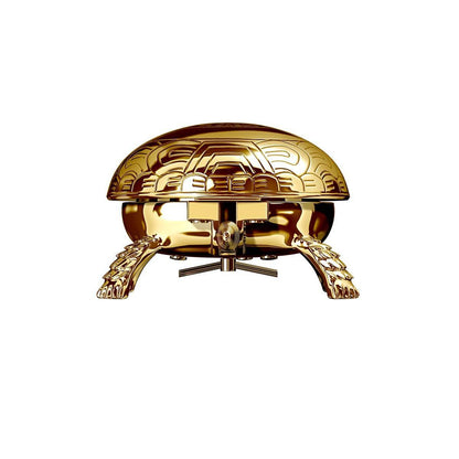 El Casco, Schildkröte, Tischglocke, 23 Karat vergoldet-7