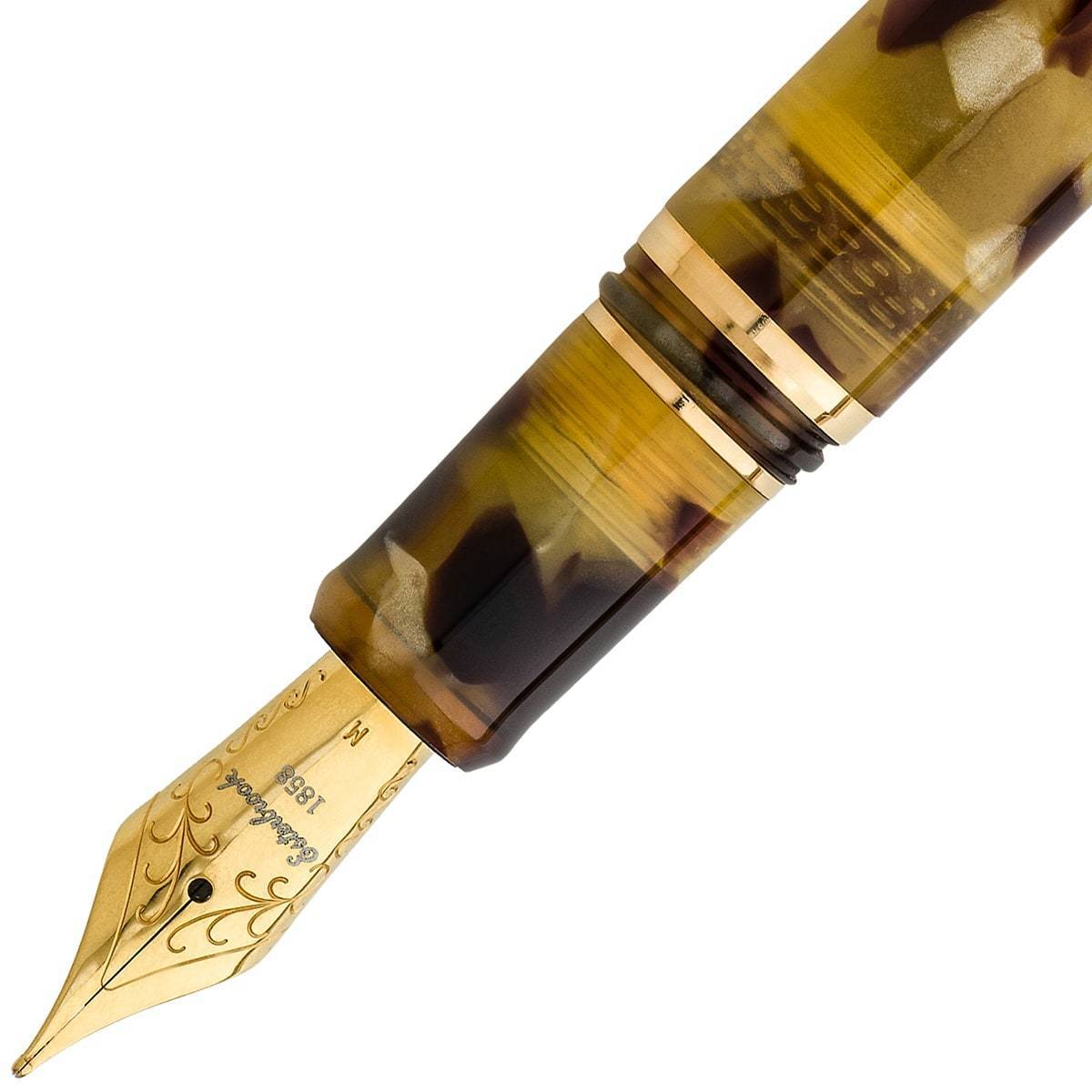 Esterbrook, Füller, Estie, Braun, Gold-2