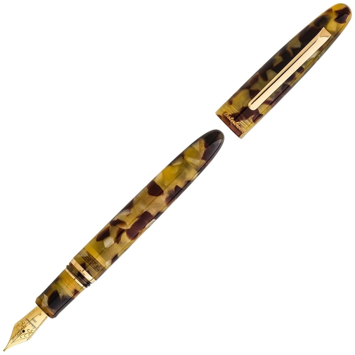 Esterbrook, Füller, Estie, Braun, Gold-1