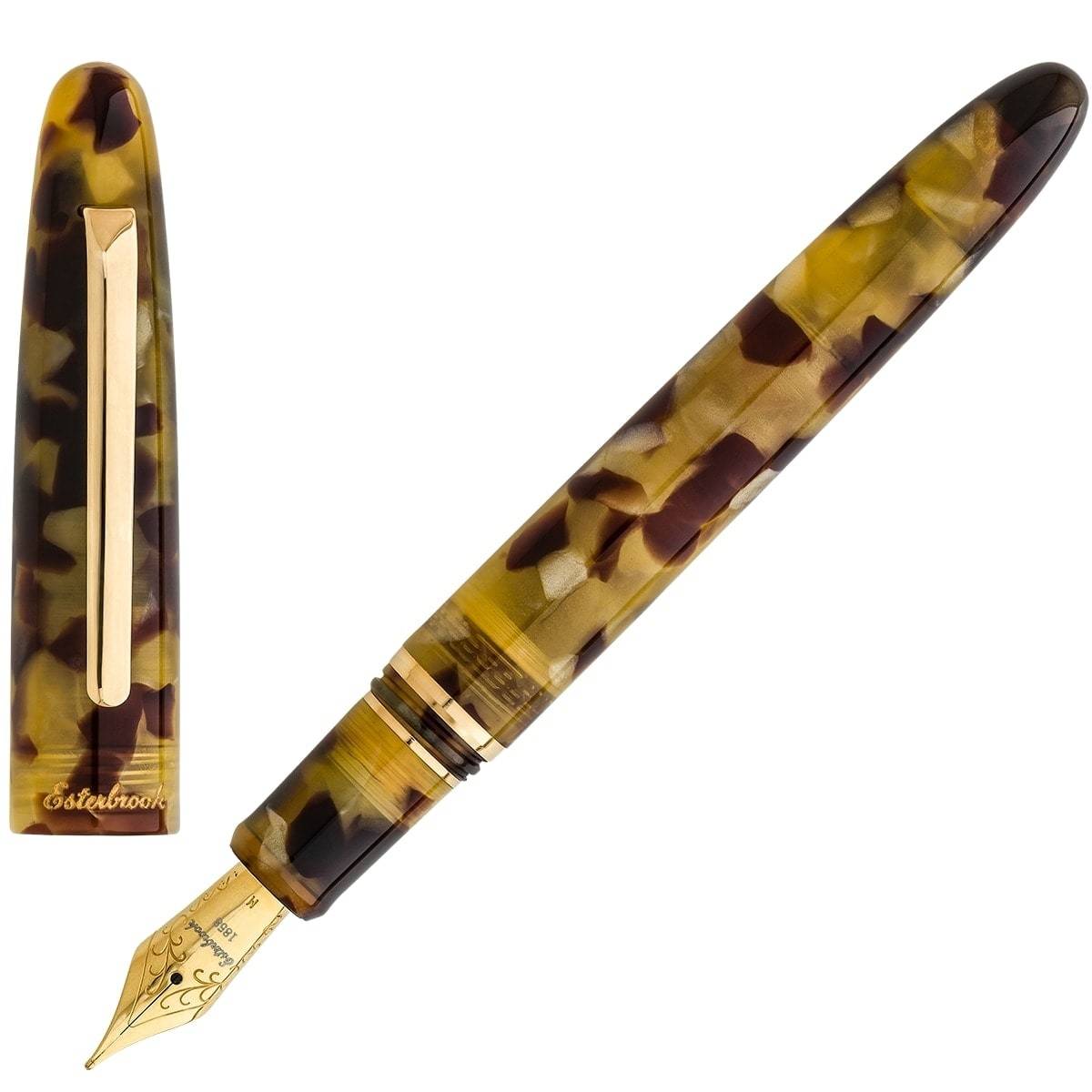 Esterbrook, Füller, Estie, Braun, Gold-4