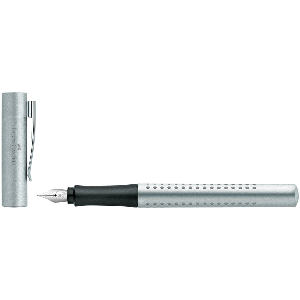 Faber-Castell, Füller, Grip, 2011 Silber-5