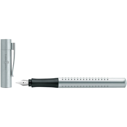Faber-Castell, Füller, Grip, 2011 Silber-5
