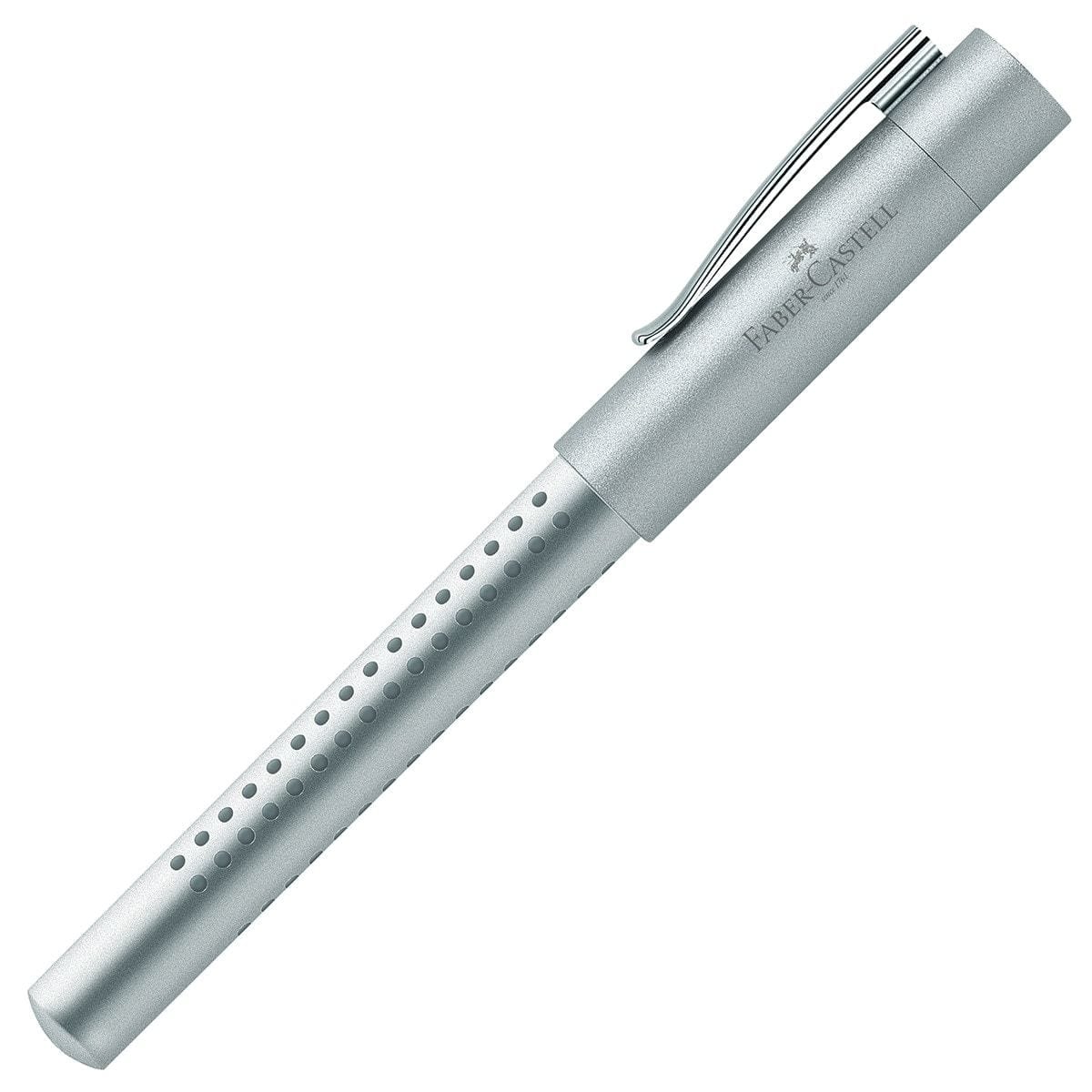 Faber-Castell, Füller, Grip, 2011 Silber-4