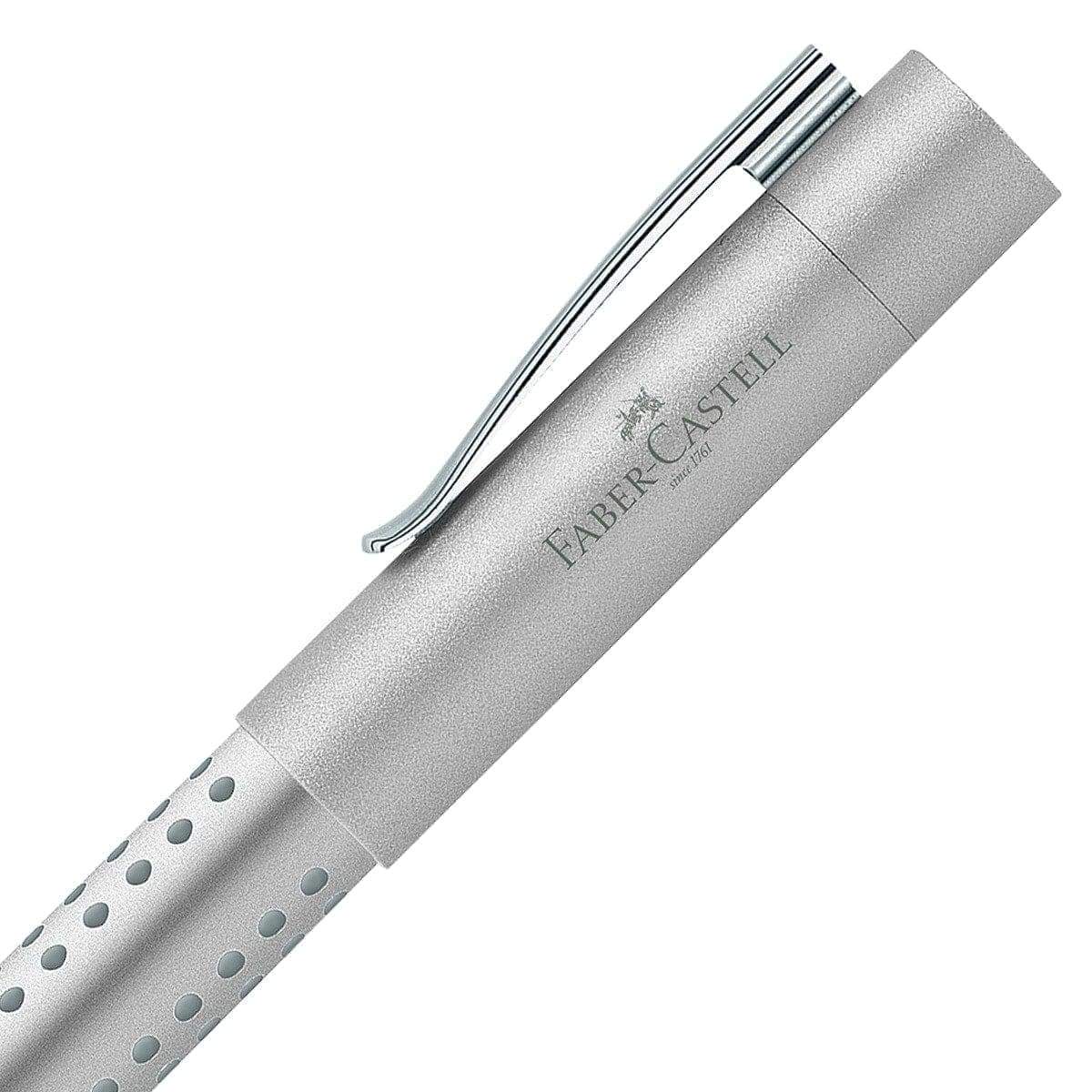 Faber-Castell, Füller, Grip, 2011 Silber-3