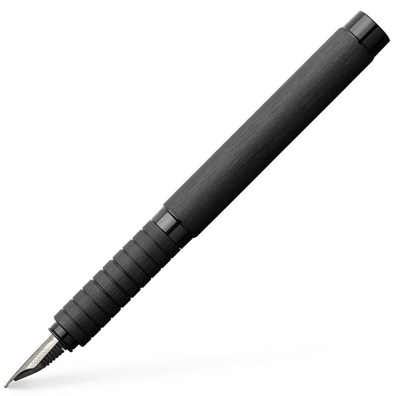 Faber-Castell, Füller, Essentio, Aluminium Schwarz-1