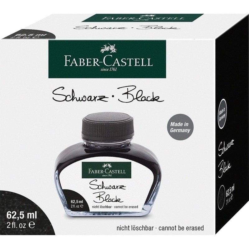 Faber-Castell, Tintenglas, Refills, 62,5 ml Schwarz-2
