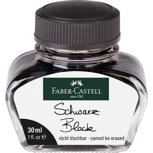 Faber-Castell, Tintenglas, Refills, Schwarz 30 ml-1