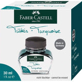 Faber-Castell, Tintenglas, Refills, Türkis 30 ml-2