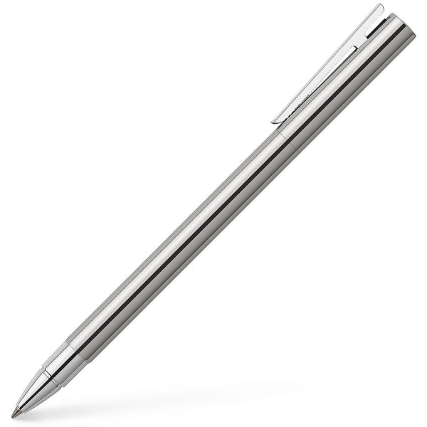 Faber-Castell, Tintenroller, Neo, Slim Edelstahl, glänzend-1