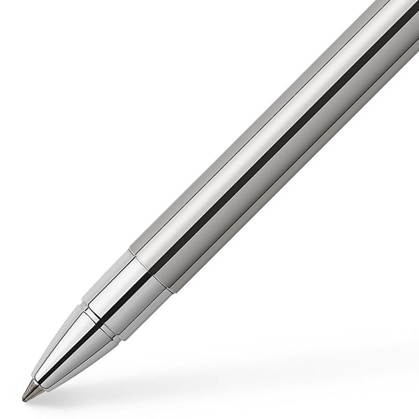 Faber-Castell, Tintenroller, Neo, Slim Edelstahl, glänzend-2