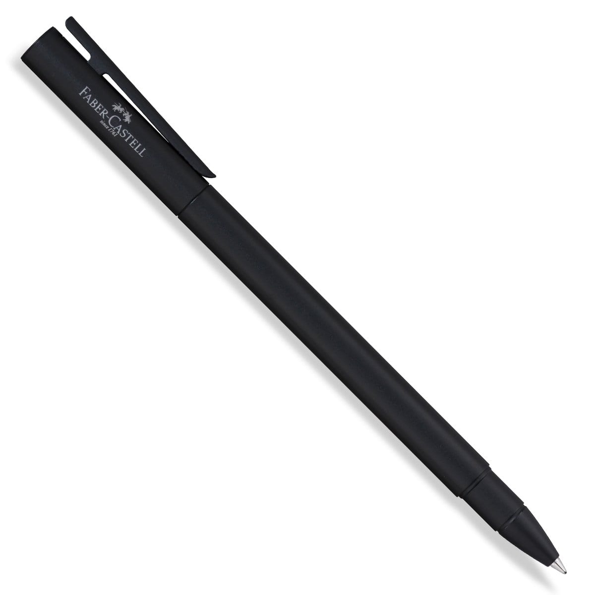 Faber-Castell, Tintenroller, Neo, Slim Metall Schwarz-5