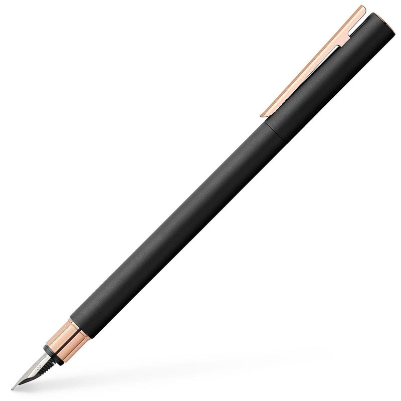 Faber-Castell, Füller, Neo, Slim Schwarz, Rosé-1