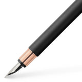 Faber-Castell, Füller, Neo, Slim Schwarz, Rosé-2