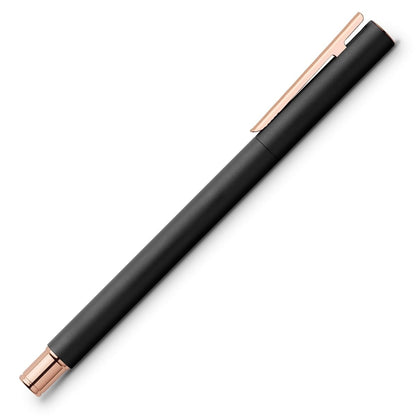 Faber-Castell, Tintenroller, Neo, Slim Metall Schwarz-Rose-4