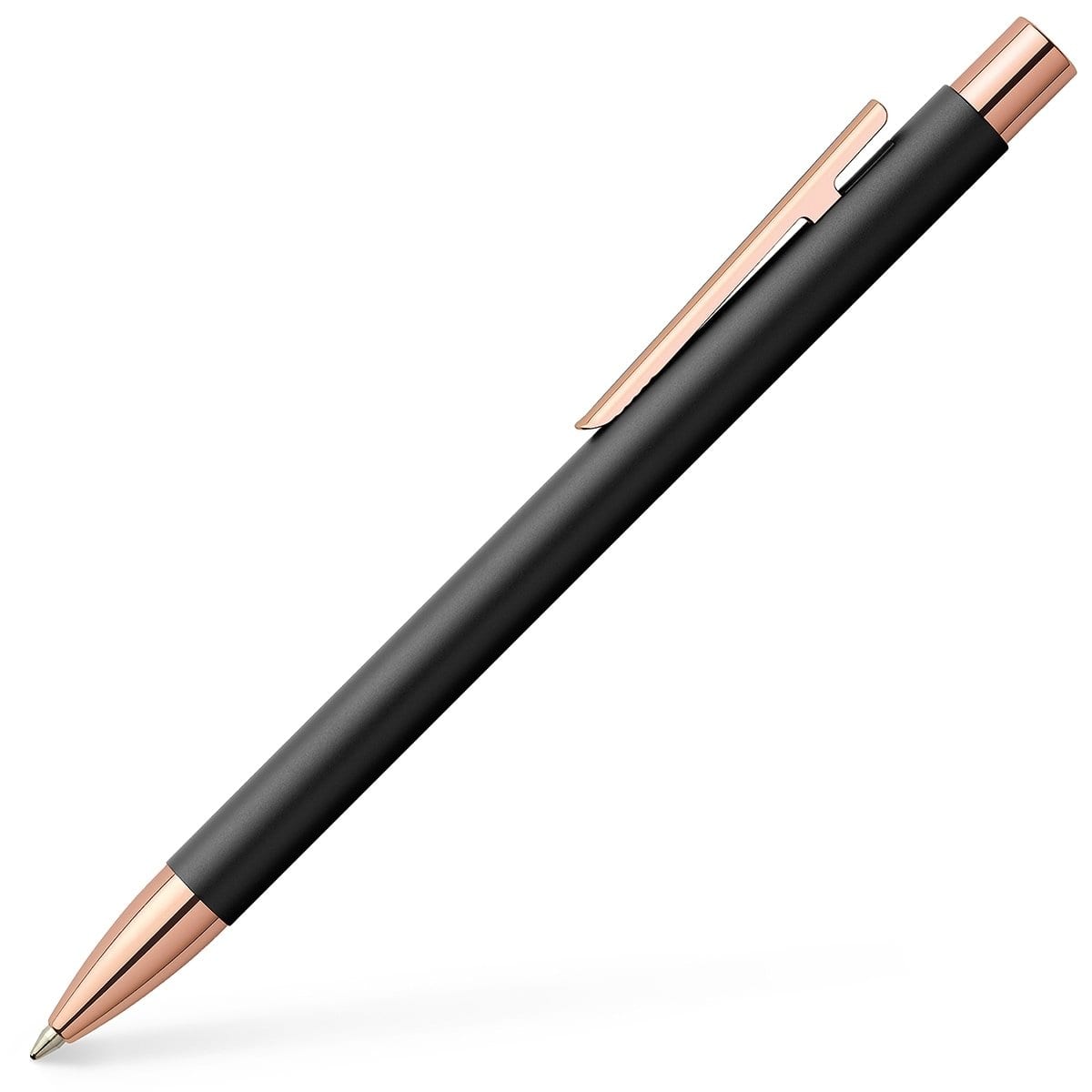 Faber-Castell, Kugelschreiber, Neo, Slim Metall Schwarz-Rosé-1