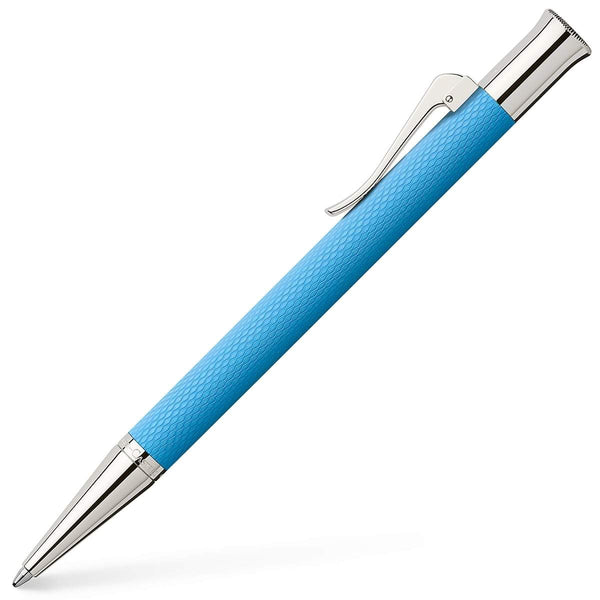 Graf von Faber-Castell, Kugelschreiber, Guilloche Gulf Blue, Blau-1