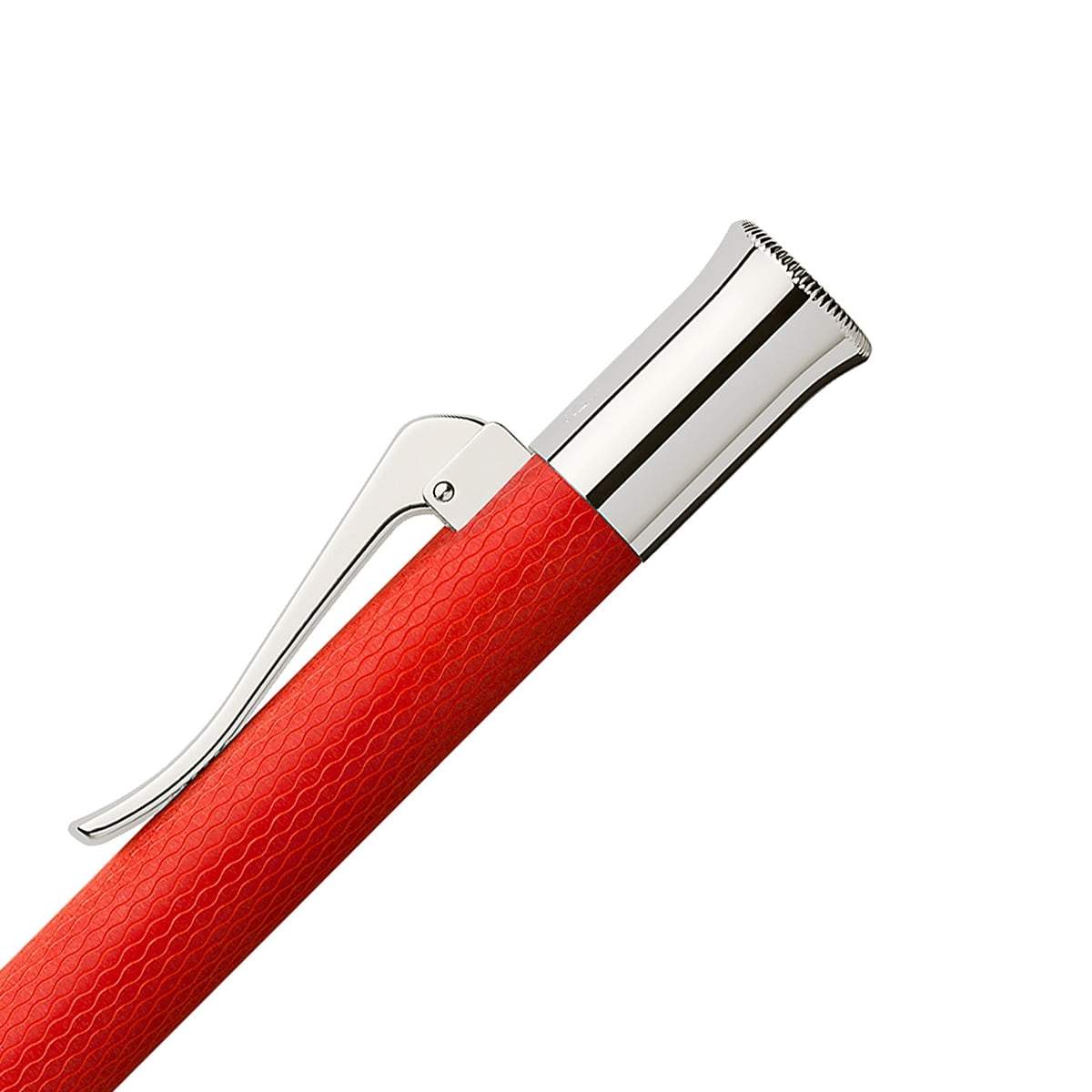 Graf von Faber-Castell, Kugelschreiber, Guilloche India Red, Rot-3