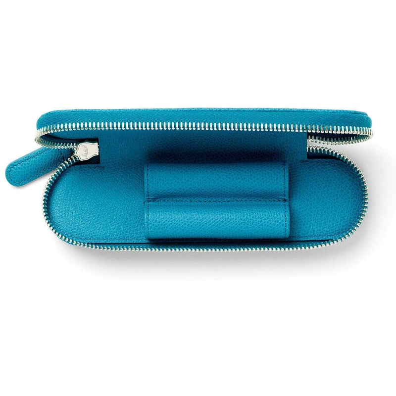 Graf von Faber-Castell, 2er Stifteetui, Gulf Blue, Blau-1