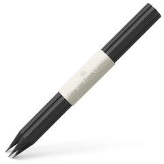 Graf von Faber-Castell, Bleistift, 3x mit Tauchkappe, schwarz