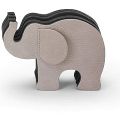 Graf von Faber-Castell, Stiftehalter Elefant, klein mit 12 Polychromos Stiften, grau