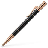 Graf von Faber-Castell, Kugelschreiber, Classic Anello, Roségold, Schwarz-1