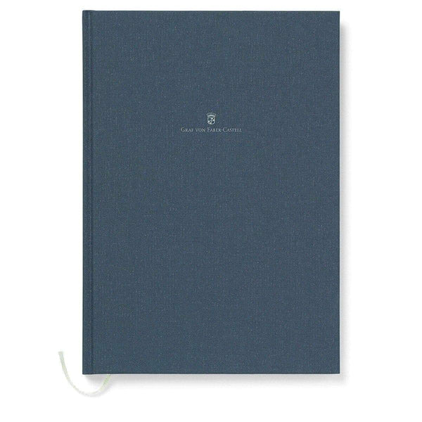 Graf von Faber-Castell, Notebook, A4 with linen cover, dark blue