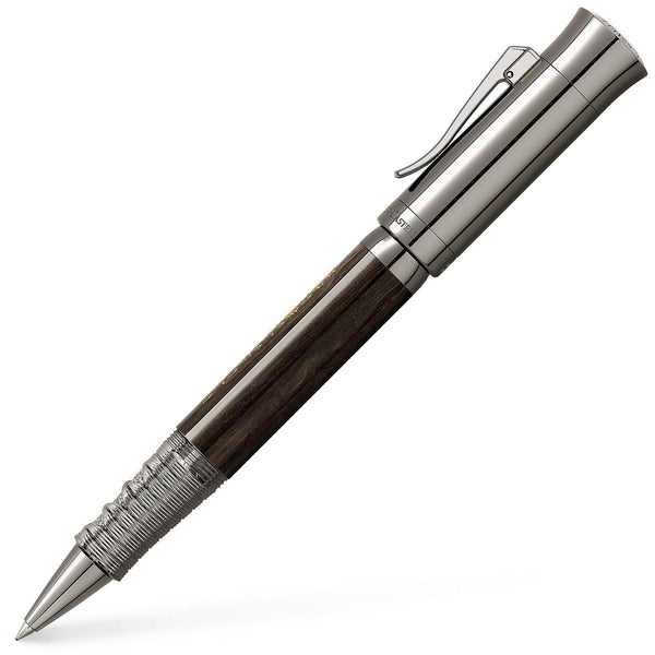 Graf von Faber-Castell, Tintenroller, Pen of the Year 2019, Samurai Limited, Silber-1