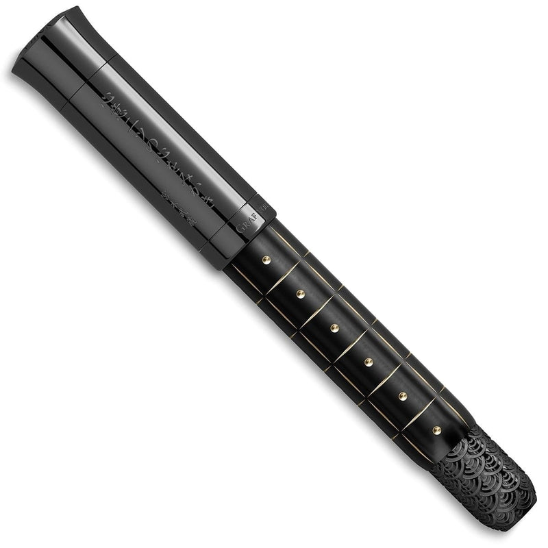 Graf von Faber-Castell, Tintenroller, Pen of the Year 2019, Samurai Limited, Black Edition-5