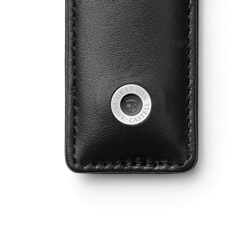 Graf von Faber-Castell, Schlüsselanhänger, Kalbsleder glatt, schwarz-3