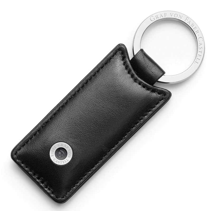 Graf von Faber-Castell, Schlüsselanhänger, Kalbsleder glatt, schwarz-1