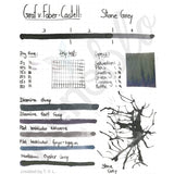 Graf von Faber-Castell, Tintenglas, 75ml, Stone Grey-2