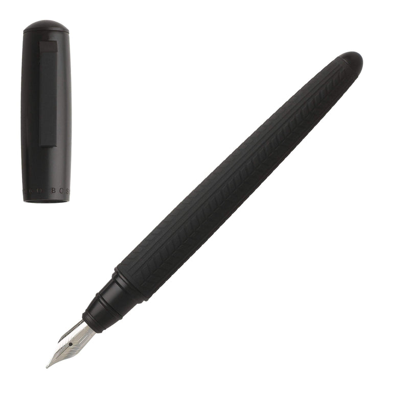 HUGO BOSS, Füller Pure, Schwarz-4