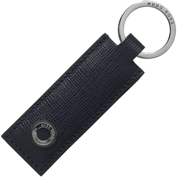 HUGO BOSS, Schlüsselanhänger Tradition, dunkelblau