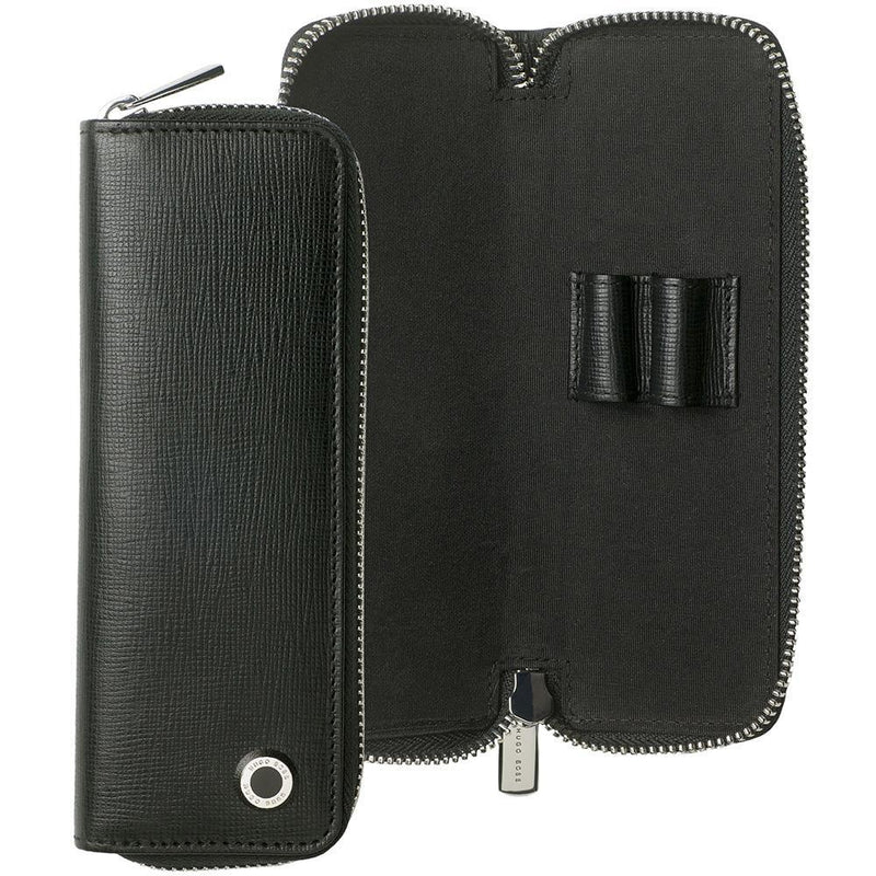 HUGO BOSS, Schreibgeräteetui, Tradition, Schwarz-1
