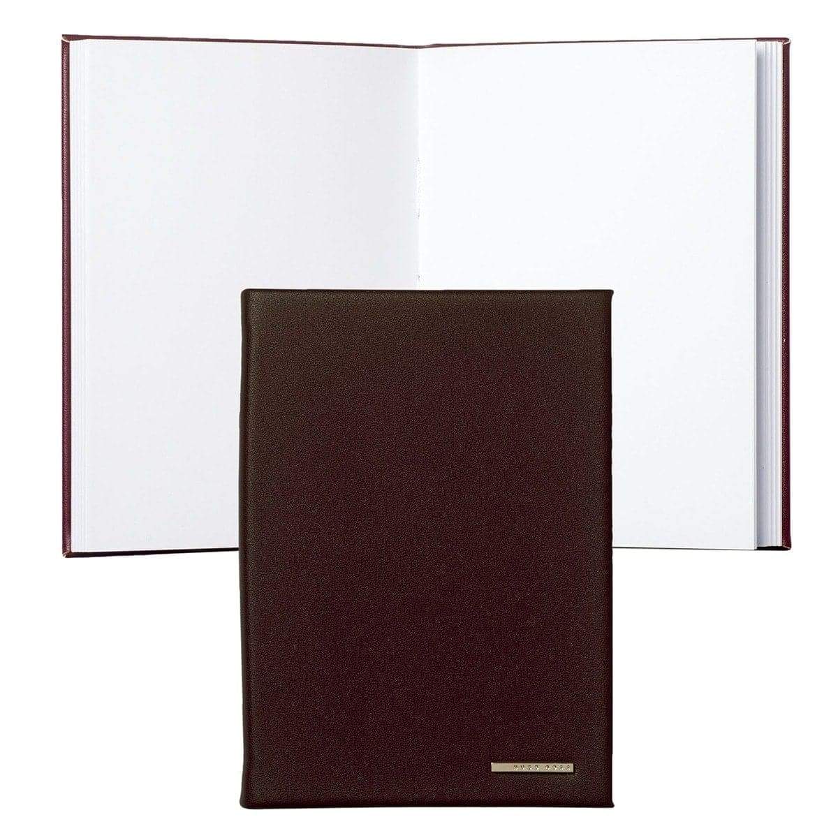 HUGO BOSS, Notizbuch Essential, Braun-1