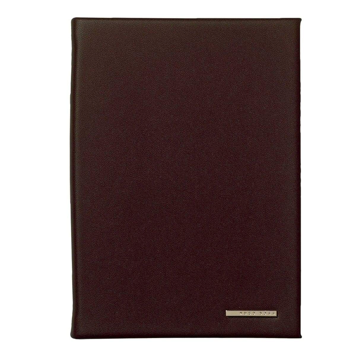 HUGO BOSS, Notizbuch Essential, Braun-3