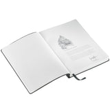 Hahnemühle, Notizbuch, Manuscript, A5, 96 Blatt, 100 g/m², Saffiano-Prägung, Dunkelblau-2