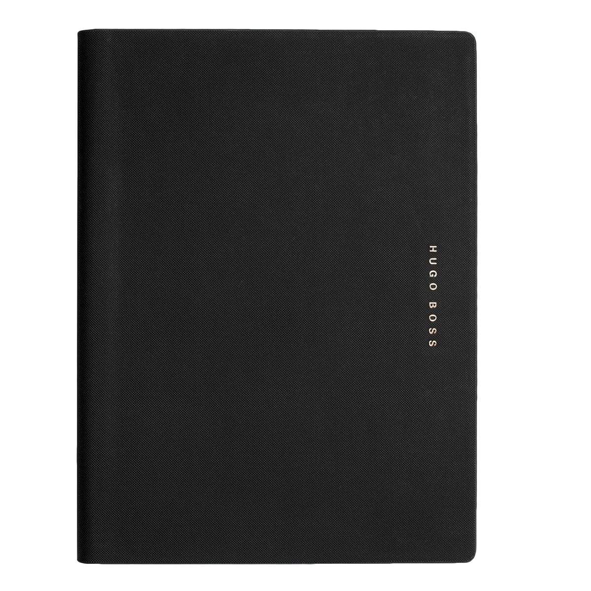 HUGO BOSS, Schreibmappe A4, Essential, schwarz-3